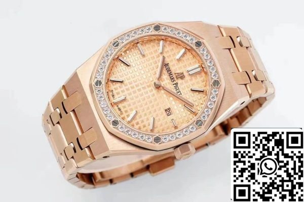 Audemars Piguet Royal Oak Quartz 33MM 67651OR ZZ 1261OR 03 1 1 Най-доброто издание ZF Factory Gold Dial EU Watch Store 9267 Audemars Piguet Royal Oak Quartz 33MM 67651OR.ZZ.1261OR.03 1:1 Най-доброто издание ZF Factory Gold Dial