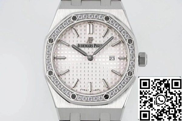 Audemars Piguet Royal Oak Quartz 33MM 67651ST ZZ 1261ST 01 1 1 Best Edition ZF Factory Diamond Bezel EU Watch Store 2875 Audemars Piguet Royal Oak Quartz 33MM 67651ST.ZZ.1261ST.01 1:1 Best Edition ZF Factory Diamond Bezel