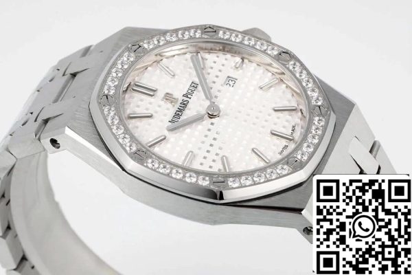 Audemars Piguet Royal Oak Quarzo 33MM 67651ST ZZ 1261ST 01 1 1 Migliore Edizione ZF Fabbrica Lunetta Diamante EU Watch Store 3269 Audemars Piguet Royal Oak Quarzo 33MM 67651ST.ZZ.1261ST.01 1:1 Migliore Edizione ZF Fabbrica Lunetta Diamante