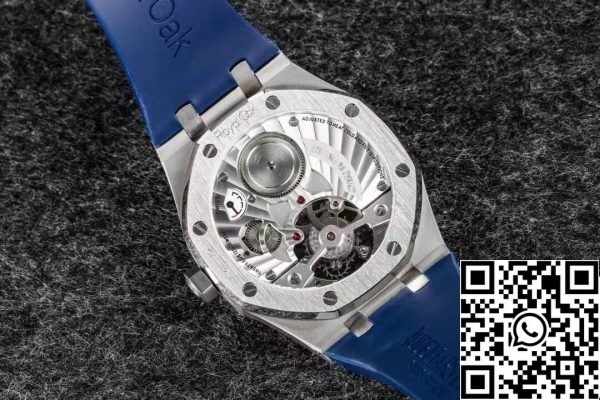 Audemars Piguet Royal Oak Tourbillon 1 1 Best Edition R8 Factory V3 Blau Kautschukband EU Watch Store 2500 Audemars Piguet Royal Oak Tourbillon 1:1 Best Edition R8 Factory V3 Blau Kautschukband