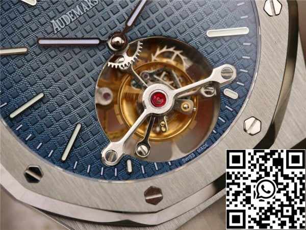 Audemars Piguet Royal Oak Tourbillon 26510IP OO 1220IP 01 1 1 Най-добро издание R8 Factory Blue Gradient Dial EU Watch Store 2615 Audemars Piguet Royal Oak Tourbillon 26510IP.OO.1220IP.01 1:1 Най-добро издание R8 Factory Blue Gradient Dial