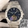 Audemars Piguet Royal Oak Tourbillon 26510ST OO 1220ST 01 1 1 Best Edition JF Factory Quadrante Blu EU Watch Store 5261 Audemars Piguet Royal Oak Tourbillon 26510ST.OO.1220ST.01 1:1 Best Edition JF Factory Quadrante Blu