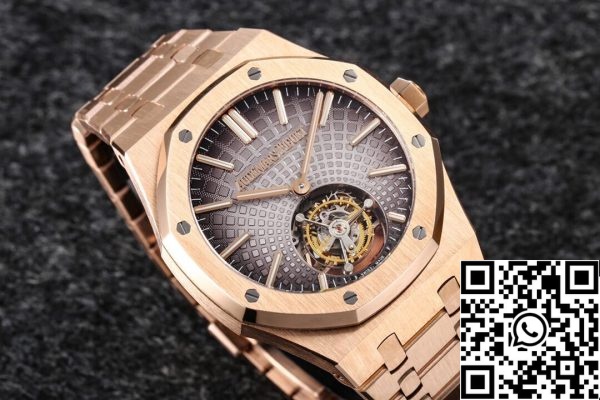 Audemars Piguet Royal Oak Tourbillon 26530OR OO 1220OR 01 1 1 Best Edition R8 Factory Grey Dial EU Watch Store 3820 Audemars Piguet Royal Oak Tourbillon 26530OR.OO.1220OR.01 1:1 Best Edition R8 Factory Grey Dial