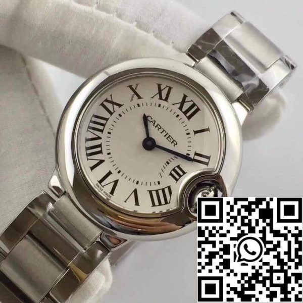 Ballon Bleu De Cartier 28 W69010Z4 V6 Fábrica 1 1 Mejor Edición Suiza Ronda Cuarzo US Reloj Replica 353 Ballon Bleu De Cartier 28 W69010Z4 V6 Fábrica 1 1 Mejor Edición Suiza Ronda Cuarzo