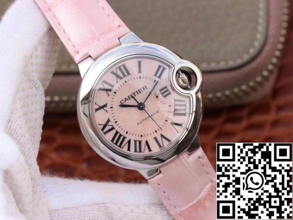 Ballon Bleu De Cartier 33 WSBB0002 V6 Factory 1 1 Best Edition Swiss ETA076 US Replica Watch 6680 Ballon Bleu De Cartier 33 WSBB0002 V6 Factory 1:1 Best Edition Swiss ETA076