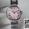 Ballon Bleu De Cartier 33 mm V6 Factory 1:1 Best Edition Swiss ETA076 Pink Dial US Replica Zegarek 2066 Ballon Bleu De Cartier 33 mm V6 Factory 1:1 Best Edition Swiss ETA076 Pink Dial