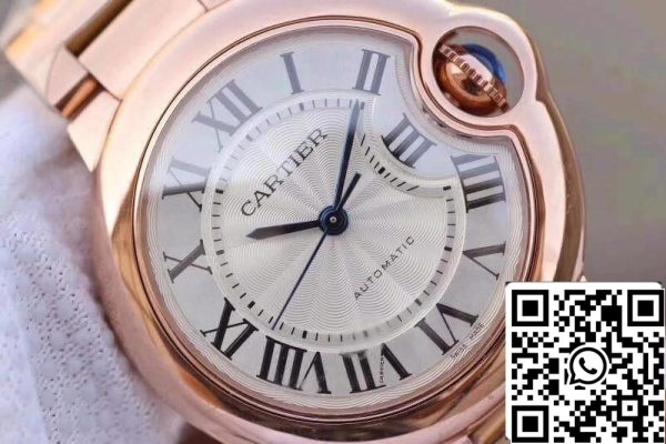 Ballon Bleu De Cartier 33MM W6920068 V9 Fabbrica 1 1 Migliore Edizione Svizzera ETA2671 Rosegold US Replica Orologio 3150 Ballon Bleu De Cartier 33MM W6920068 V9 Fabbrica 1:1 Migliore Edizione Svizzera ETA2671 Rosegold