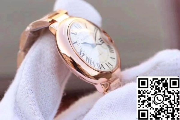 Ballon Bleu De Cartier 33MM W6920068 V9 Fabrik 1 1 Beste Edition Schweizer ETA2671 Rosegold US Replica Uhr 9164 Ballon Bleu De Cartier 33MM W6920068 V9 Fabrik 1:1 Beste Edition Schweizer ETA2671 Rosegold