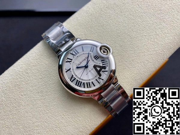 Ballon Bleu De Cartier 33MM W6920071 1 1 Най-доброто издание V6 Factory White Dial САЩ реплика часовник 1322 Ballon Bleu De Cartier 33MM W6920071 1: 1 Най-доброто издание V6 Factory White Dial