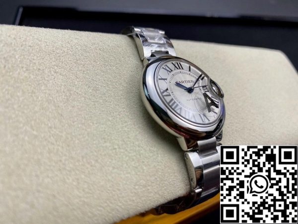 Ballon Bleu De Cartier 33MM W6920071 1 1 Най-доброто издание V6 Factory White Dial САЩ реплика часовник 9854 Ballon Bleu De Cartier 33MM W6920071 1: 1 Най-доброто издание V6 Factory White Dial