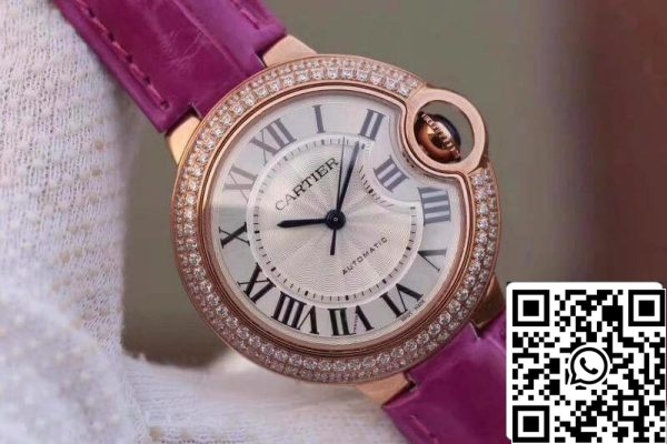 Ballon Bleu De Cartier 33MM WE902066 V9 Factory 1 1 Best Edition svájci ETA2671 US Replica óra 1396 Ballon Bleu De Cartier 33MM WE902066 V9 Factory 1:1 Best Edition svájci ETA2671