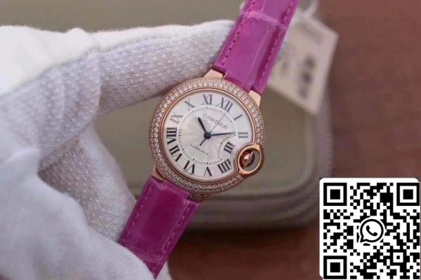 Ballon Bleu De Cartier 33MM WE902066 V9 Factory 1 1 Най-доброто издание швейцарски ETA2671 САЩ реплика часовник 708 Ballon Bleu De Cartier 33MM WE902066 V9 Factory 1: 1 Най-доброто издание швейцарски ETA2671