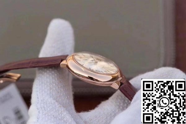 Ballon Bleu De Cartier 33mm Rosegold 1 1 Най-доброто издание кафява кожена каишка швейцарски ETA 2671 САЩ реплика часовник 3013 Ballon Bleu De Cartier 33mm Rosegold 1: 1 Най-доброто издание кафява кожена каишка швейцарски ETA 2671