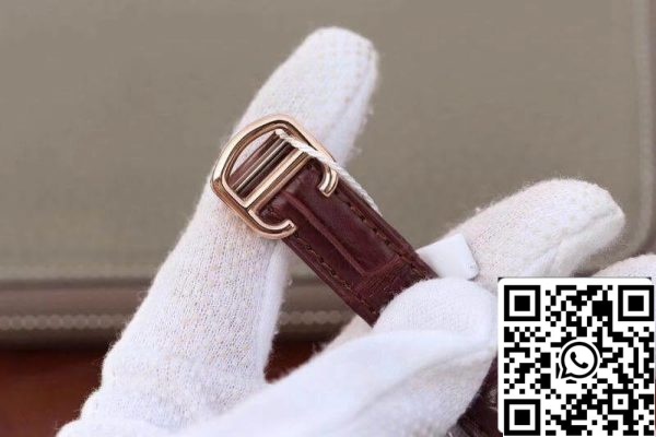 Ballon Bleu De Cartier 33mm Rosegold 1 1 Най-доброто издание кафява кожена каишка швейцарски ETA 2671 САЩ реплика часовник 9819 Ballon Bleu De Cartier 33mm Rosegold 1: 1 Най-доброто издание кафява кожена каишка швейцарски ETA 2671