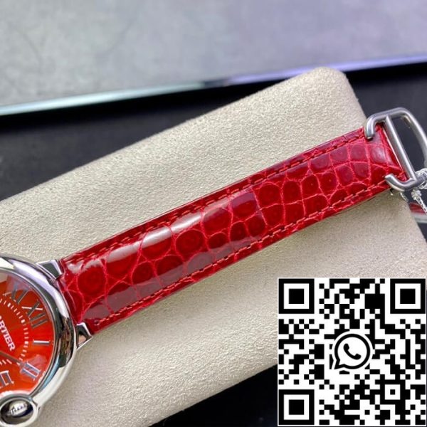 Ballon Bleu De Cartier 36MM 1 1 Best Edition 3K Factory Red Dial US Replica Watch 3170 Ballon Bleu De Cartier 36MM 1:1 Best Edition 3K Factory Red Dial