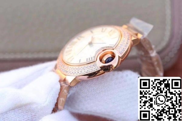 Ballon Bleu De Cartier 36MM WE902064 V9 Factory 1 1 Best Edition Swiss ETA2824 2 US Replica Klocka 4711 Ballon Bleu De Cartier 36MM WE902064 V9 Factory 1:1 Best Edition Swiss ETA2824-2