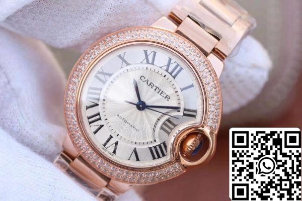 Ballon Bleu De Cartier 36MM WE902064 V9 Fabbrica 1 1 Migliore Edizione Svizzera ETA2824 2 Replica Orologio 6382 Ballon Bleu De Cartier 36MM WE902064 V9 Fabbrica 1:1 Migliore Edizione Svizzera ETA2824-2