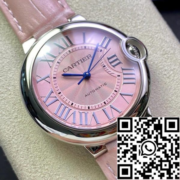 Ballon Bleu De Cartier 36MM WSBB0007 1 1 Best Edition 3K Factory Leather Strap US Replica Watch 2325 Ballon Bleu De Cartier 36MM WSBB0007 1:1 Best Edition 3K Factory Leather Strap