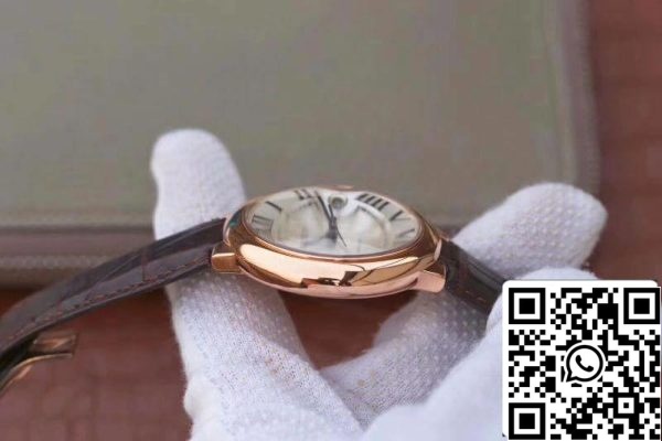 Ballon Bleu De Cartier 42 WGBB0017 V9 Factory 1 1 Best Edition Swiss ETA2824 2 Rosegold τυλιγμένο ασημένιο καντράν ΗΠΑ Replica ρολόι 3264 Ballon Bleu De Cartier 42 WGBB0017 V9 Factory 1: 1 Best Edition Swiss ETA2824-2 Rosegold τυλιγμένο ασημένιο καντράν