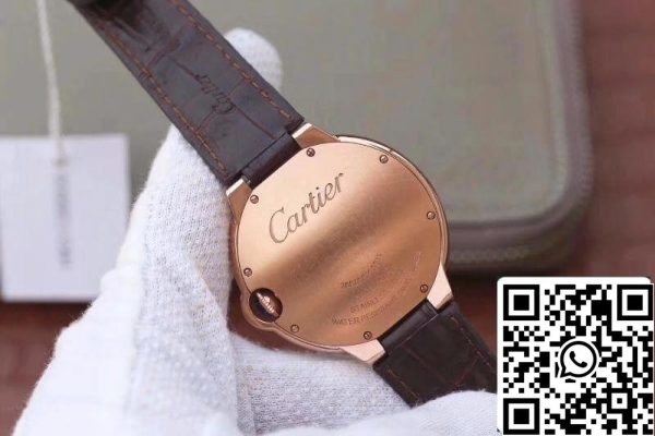 Ballon Bleu De Cartier 42 WGBB0017 V9 Factory 1 1 Най-доброто издание швейцарски ETA2824 2 Rosegold обвити сребърен циферблат САЩ реплика часовник 6445 Ballon Bleu De Cartier 42 WGBB0017 V9 Factory 1: 1 Най-доброто издание швейцарски ETA2824-2 Rosegold обвити сребърен циферблат