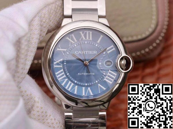 Ballon Bleu De Cartier 42 WSBB0025 V9 Factory 1 1 Best Edition Zwitserse ETA1847MC US Replica Watch 1862 Ballon Bleu De Cartier 42 WSBB0025 V9 Factory 1 1 Best Edition Zwitserse ETA1847MC