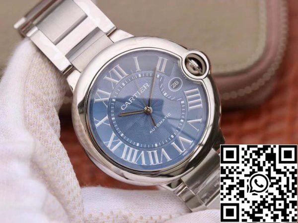 Ballon Bleu De Cartier 42 WSBB0025 V9 Factory 1 1 Best Edition švicarski ETA1847MC ZDA replika Watch 3454 Ballon Bleu De Cartier 42 WSBB0025 V9 Factory 1: 1 Best Edition švicarski ETA1847MC