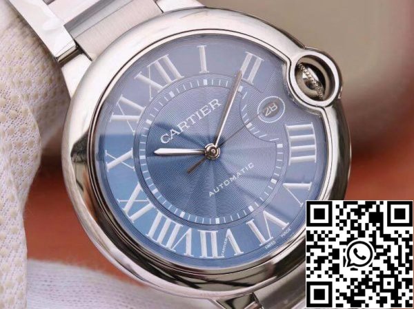 Ballon Bleu De Cartier 42 WSBB0025 V9 Factory 1 1 Best Edition Swiss ETA1847MC US Replica Watch 4504 Ballon Bleu De Cartier 42 WSBB0025 V9 Factory 1:1 Best Edition Swiss ETA1847MC