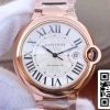 Ballon Bleu De Cartier 42MM W69006Z2 V9 Factory 1 1 Best Edition Sveitsin ETA2671 hopea kuvioitu Dial Yhdysvaltain Replica Watch 2922 Ballon Bleu De Cartier 42MM W69006Z2 V9 Factory 1: 1 Best Edition Sveitsin ETA2671 hopea kuvioitu Dial