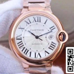 Ballon Bleu De Cartier 42MM W69006Z2 V9 Factory 1 1 Best Edition Swiss ETA2671 Silver Textured Dial US Replica Watch 2922 Cart