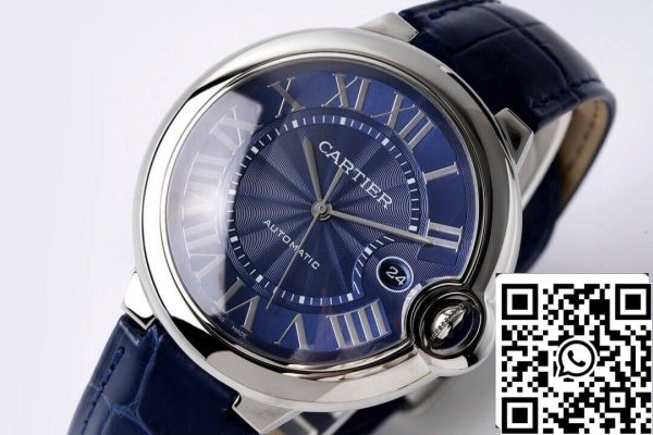 Ballon Bleu De Cartier 42MM WSBB0027 1 1 Best Edition AF Factory Blue Dial US Replica Uhr 1307 Ballon Bleu De Cartier 42MM WSBB0027 1:1 Best Edition AF Factory Blue Dial