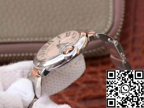 Ballon Bleu De Cartier Дами 33MM W69201 V6 Фабрика 1 1 Най-доброто издание швейцарски ETA076 САЩ реплика часовник 1990 Ballon Bleu De Cartier Дами 33MM W69201 V6 Фабрика 1: 1 Най-доброто издание швейцарски ETA076