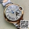 Ballon Bleu De Cartier W2BB0023 33MM 1 1 Best Edition V6 Factory Rose Gold САЩ реплика часовник 624 Ballon Bleu De Cartier W2BB0023 33MM 1: 1 Best Edition V6 Factory Rose Gold