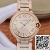 Ballon Bleu De Cartier W69006Z2 42mm TW Fábrica 1 1 Mejor Edición Completa Diamante Rosegold suizo ETA 2824 EE.UU. Reloj Replica 8059 Ballon Bleu De Cartier W69006Z2 42mm TW Fábrica 1 1 Mejor Edición Completa Diamante Rosegold suizo ETA 2824