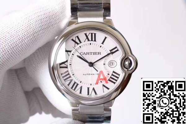 Ballon Bleu De Cartier W69012Z4 1 1 Best Edition V6 Factory Silver Dial ZDA replika Watch 3614 Ballon Bleu De Cartier W69012Z4 1: 1 Best Edition V6 Factory Silver Dial