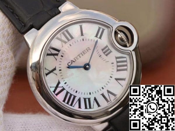 Ballon Bleu De Cartier W69017Z4 V6 Factory 1 1 Най-доброто издание швейцарски кварц САЩ реплика часовник 4334 Ballon Bleu De Cartier W69017Z4 V6 Factory 1: 1 Най-доброто издание швейцарски кварц