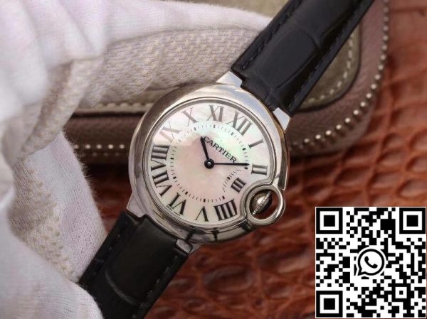 Ballon Bleu De Cartier W69017Z4 V6 Factory 1 1 Най-доброто издание швейцарски кварц САЩ реплика часовник 5393 Ballon Bleu De Cartier W69017Z4 V6 Factory 1: 1 Най-доброто издание швейцарски кварц