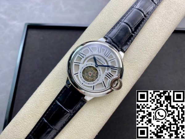 Ballon Bleu De Cartier W6920021 1 1 Best Edition BBR Factory Tourbillon Dial ΗΠΑ Replica ρολόι 8588 Ballon Bleu De Cartier W6920021 1: 1 Best Edition BBR Factory Tourbillon Dial