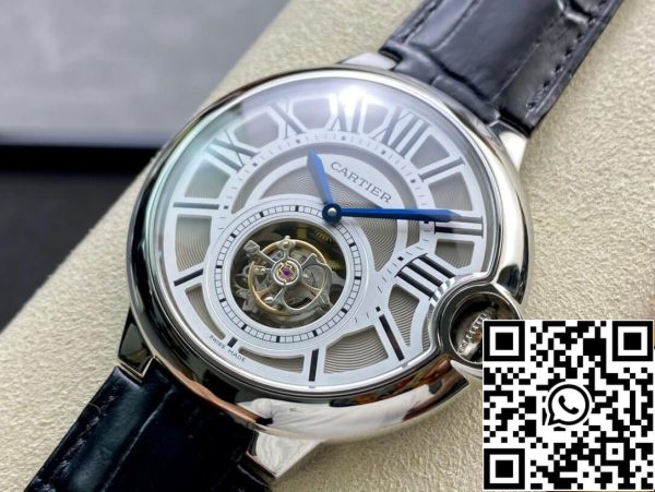 Ballon Bleu De Cartier W6920021 1 1 Best Edition BBR fabriek Tourbillon Wijzerplaat US Replica Watch 9719 Ballon Bleu De Cartier W6920021 1 1 Best Edition BBR fabriek Tourbillon Wijzerplaat