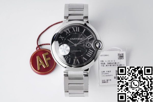 Ballon Bleu De Cartier W6920042 42MM 1 1 Най-доброто издание AF Фабрика стоманена каишка САЩ реплика часовник 3273 Ballon Bleu De Cartier W6920042 42MM 1: 1 Най-доброто издание AF Фабрика стоманена каишка