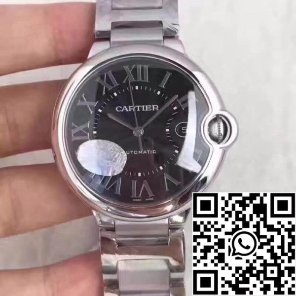 Ballon Bleu De Cartier W6920042 V6 Relógios Mecânicos de Fábrica 1 1 Melhor Edição Suíça ETA2824 2 Mostrador Preto US Réplica Relógio 3439 Ballon Bleu De Cartier W6920042 V6 Relógios Mecânicos de Fábrica 1:1 Melhor Edição Suíça ETA2824-2 Mostrador Preto