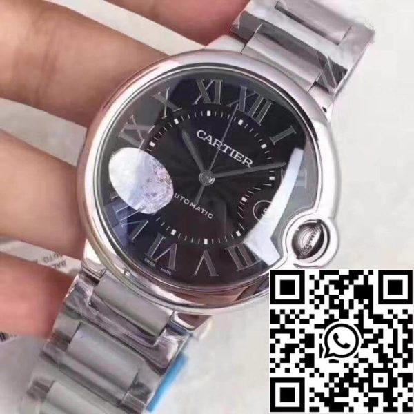 Ballon Bleu De Cartier W6920042 V6 Factory Mechanical Watches 1 1 Best Edition Swiss ETA2824 2 Black Dial US Replica Watch 5707 Ballon Bleu De Cartier W6920042 V6 Factory Mechanical Watches 1:1 Best Edition Swiss ETA2824-2 Black Dial