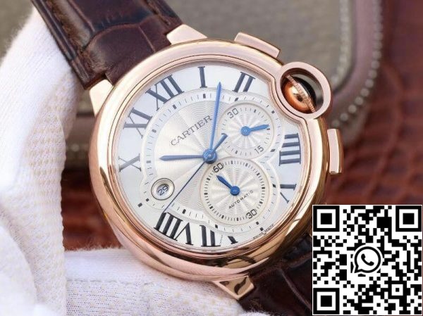 Ballon Bleu De Cartier W6920074 ZF Fabbrica Orologi Uomo 1 1 Migliore Edizione Svizzera ETA7750 Quadrante Bianco Testurizzato US Replica Orologio 7617 Ballon Bleu De Cartier W6920074 ZF Fabbrica Orologi Uomo 1:1 Migliore Edizione Svizzera ETA7750 Quadrante Bianco Testurizzato