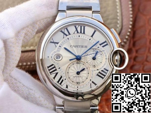 ساعة Ballon Bleu De Cartier W6920076 ZF Factory 1:1 أفضل إصدار سويسري ETA7750 US Replica 2846 ساعة Ballon Bleu De Cartier W6920076 ZF Factory 1:1 أفضل إصدار سويسري ETA7750