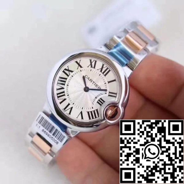 Ballon Bleu De Cartier W6920084 V6 Fábrica 1 1 Mejor Edición Suiza Ronda Cuarzo Esfera Blanca US Reloj Replica 5326 Ballon Bleu De Cartier W6920084 V6 Fábrica 1 1 Mejor Edición Suiza Ronda Cuarzo Esfera Blanca