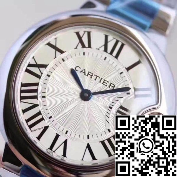 Ballon Bleu De Cartier W6920084 V6 Factory 1:1 Beste Edition Schweizer Ronda Quartz Weißes Zifferblatt US Replica Uhr 6815 Ballon Bleu De Cartier W6920084 V6 Factory 1:1 Beste Edition Schweizer Ronda Quartz Weißes Zifferblatt