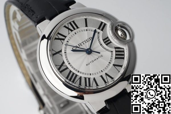 Ballon Bleu De Cartier W6920085 33MM 1 1 Best Edition AF Factory White Dial US Replica katsella 3909 Ballon Bleu De Cartier W6920085 33MM 1:1 Best Edition AF Factory White Dial