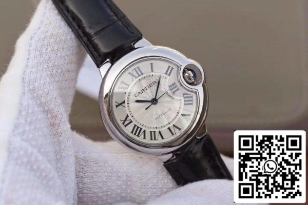 Ballon Bleu De Cartier W6920086 33mm 1 1 Best Edition White Textured Dial Sveitsin ETA 2671 US Replica Watch 1596 Ballon Bleu De Cartier W6920086 33mm 1 1: 1 Best Edition White Textured Dial Sveitsin ETA 2671