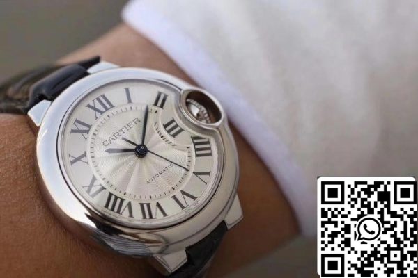 Ballon Bleu De Cartier W6920086 33mm 1 1 Best Edition Branco Texturizado Dial Swiss ETA 2671 US Replica Watch 1767 Ballon Bleu De Cartier W6920086 33mm 1:1 Best Edition Branco Texturizado Dial Swiss ETA 2671