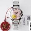 Ballon Bleu De Cartier W6920100 33MM 1:1 Best Edition AF Factory Pink Dial US Replica Zegarek 3861 Ballon Bleu De Cartier W6920100 33MM 1:1 Best Edition AF Factory Pink Dial