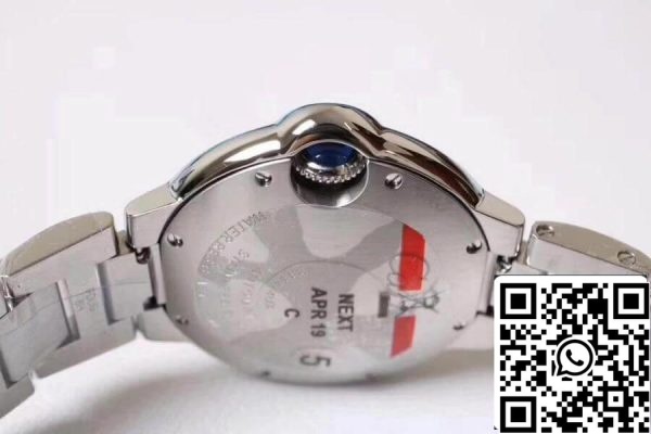 Ballon Bleu De Cartier WE9020 33mm V6 Fabrik 1 1 Beste Ausgabe Schweizer ETA076 US Replica Uhr 2549 Ballon Bleu De Cartier WE9020 33mm V6 Fabrik 1:1 Beste Ausgabe Schweizer ETA076